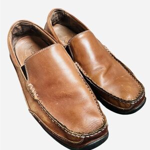 Vionic Astor Preston Leather Loafers Mens Size 11 Classic Casual Slip On Shoes